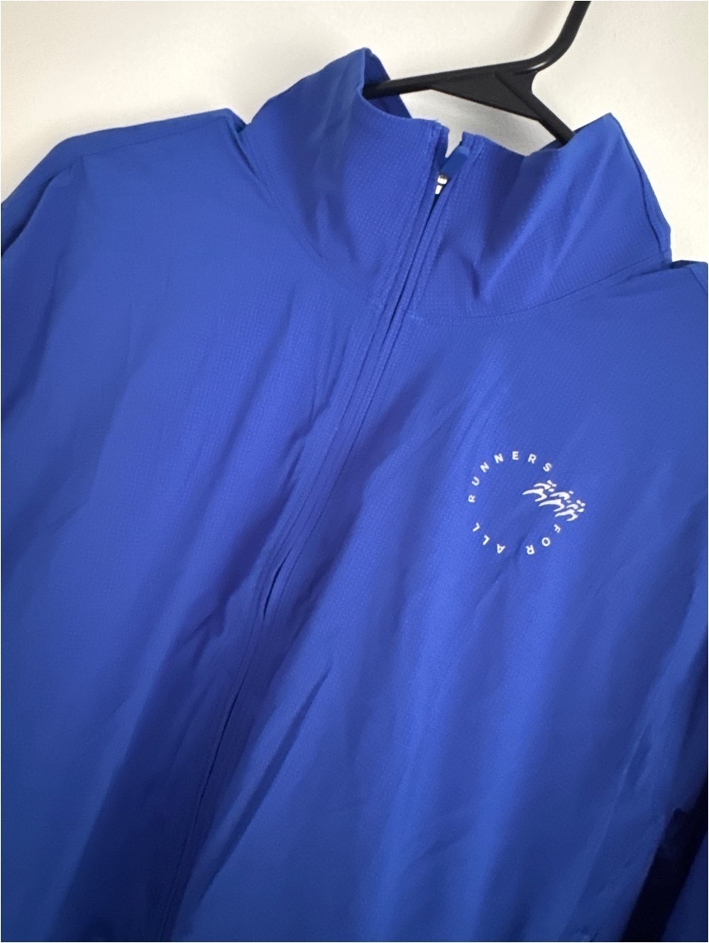 🆕💙 Lululemon Mile Maker Run Crew Graphic Cinch Hem Jacket - Galactic Cobalt - Picture 8 of 9